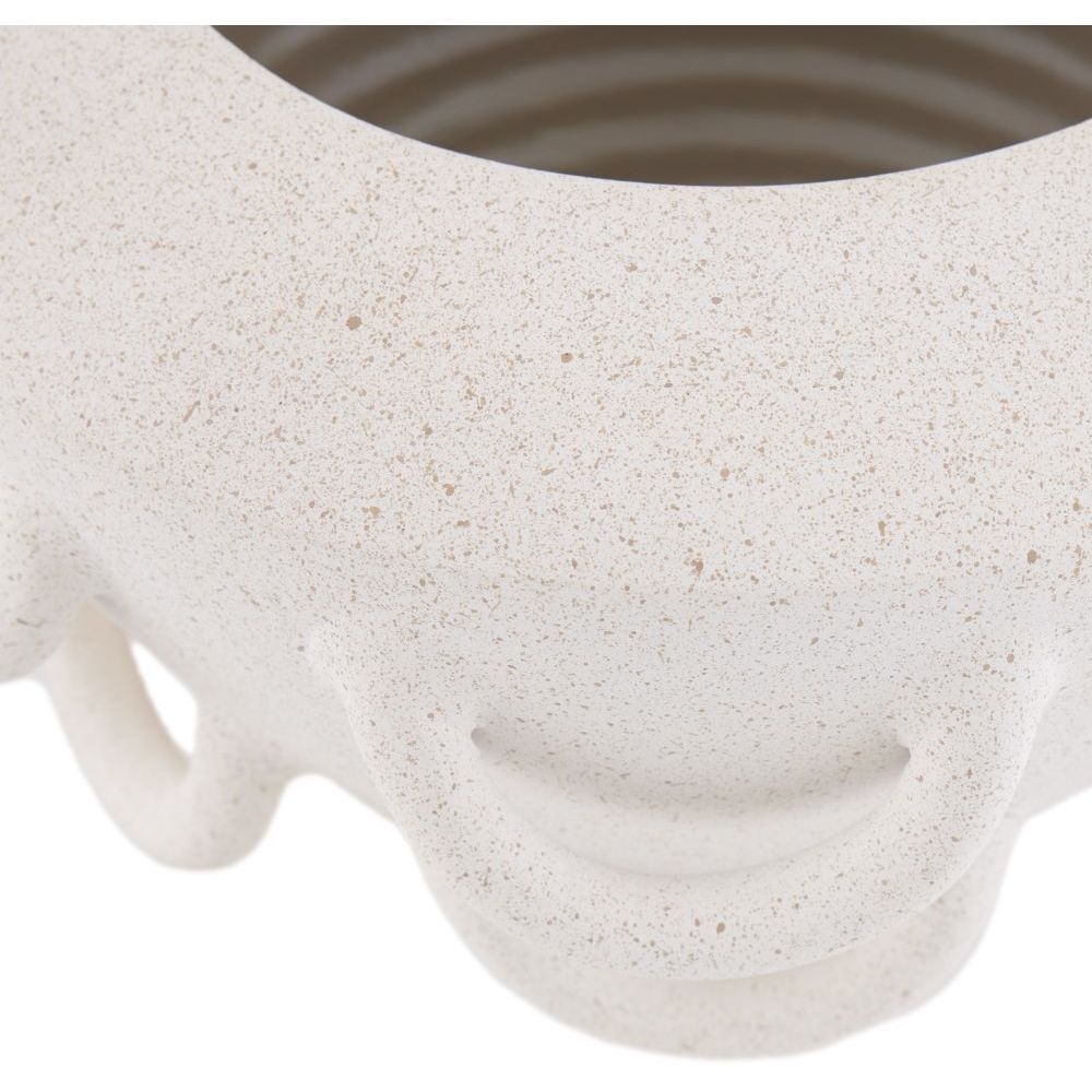 Paloma Speckled Ivory Vase