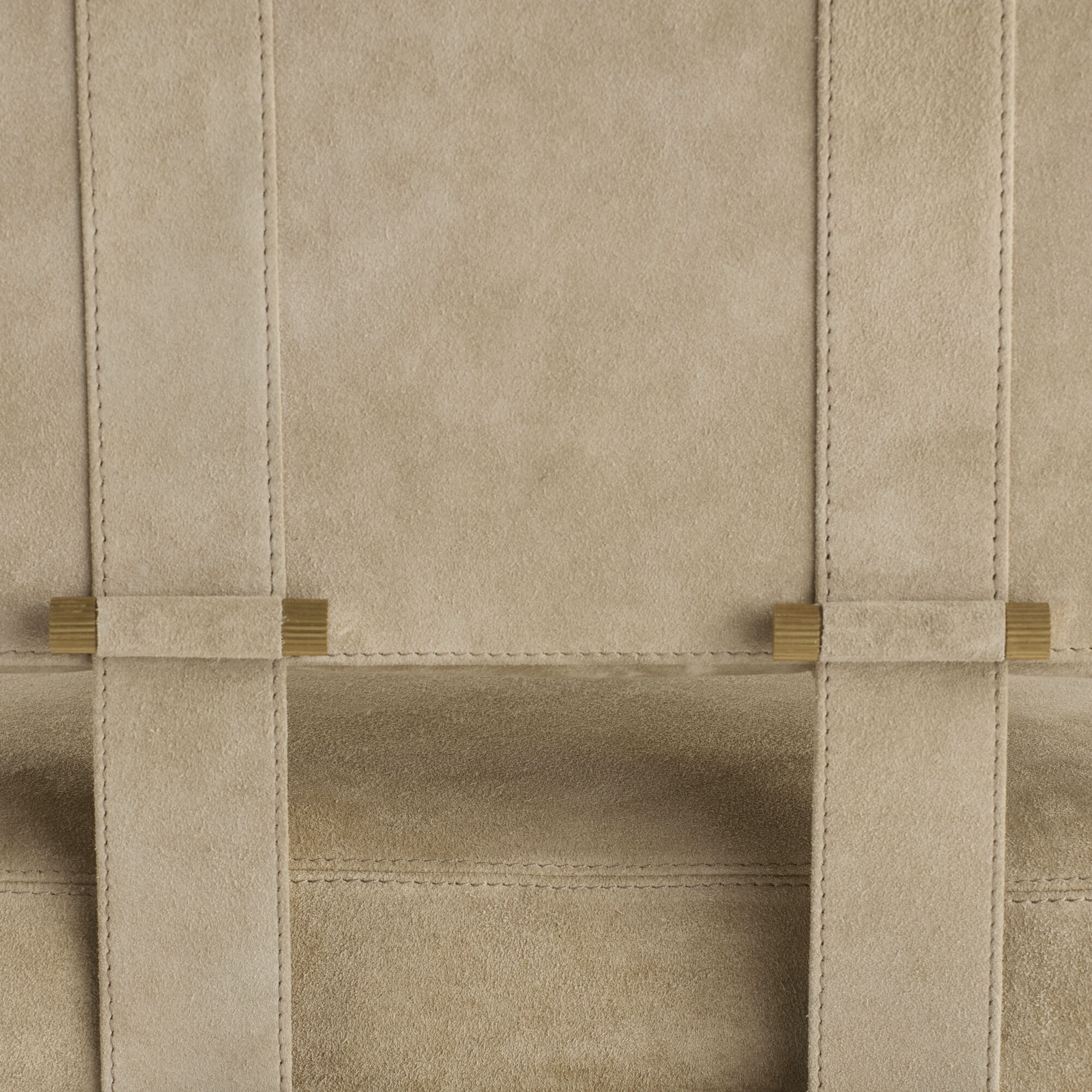 Laney 35 inch Taupe and Antique Brass Counter Stool