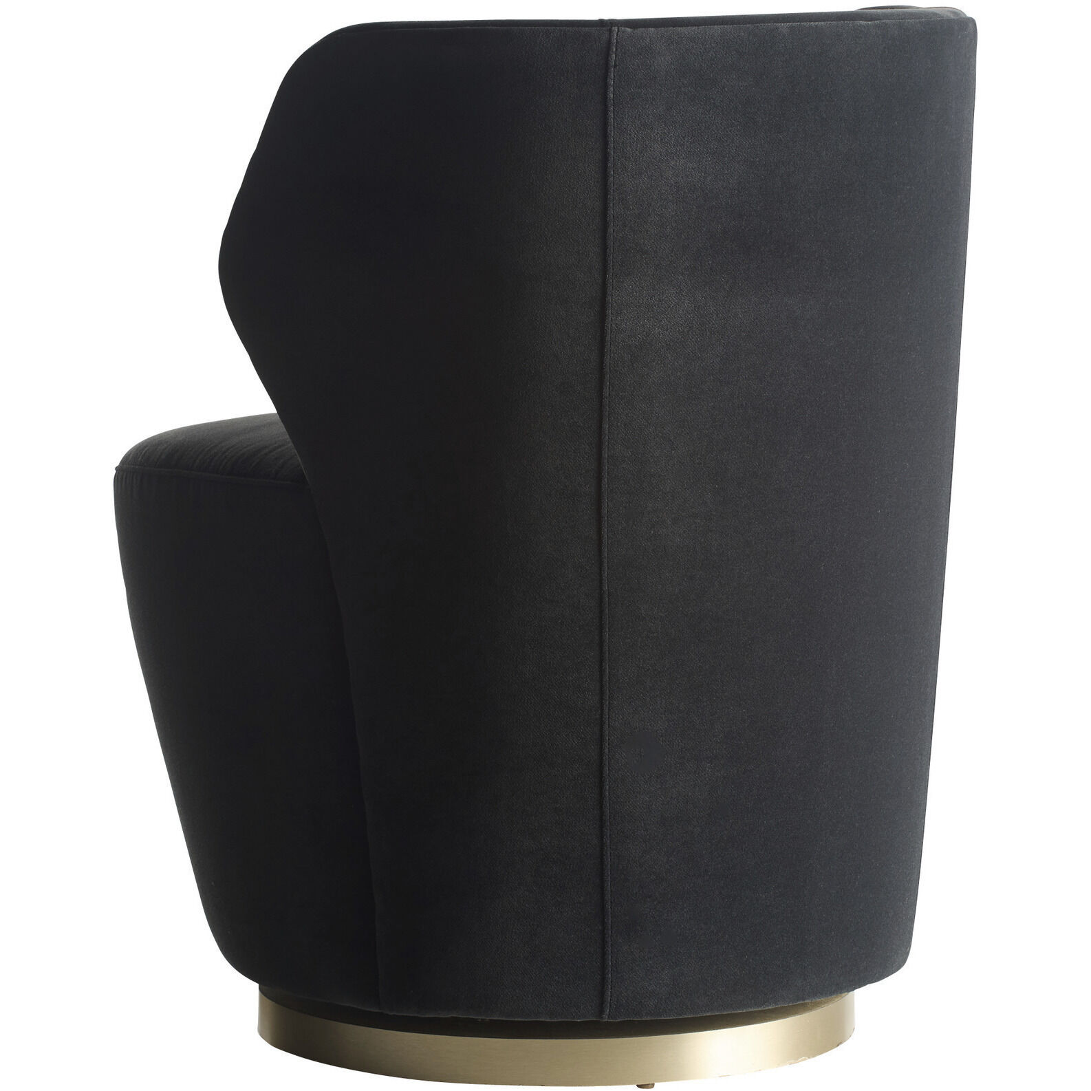 Poppy Midnight Grey and Champagne Chair