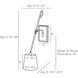Birdwell 10.5 inch 40.00 watt English Bronze Swing Arm Sconce Wall Light