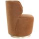 Poppy 32 inch Cider Swivel Chair