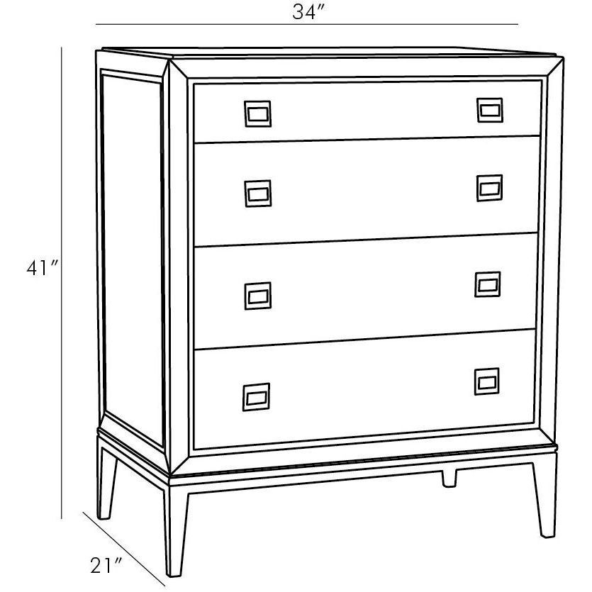 Ethan 34 inch Brindle Chest