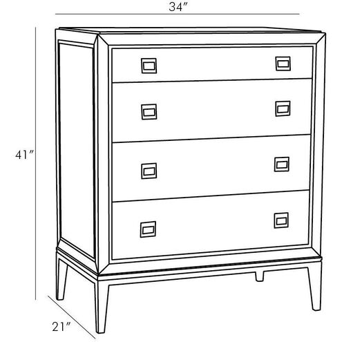 Ethan 34 inch Brindle Chest