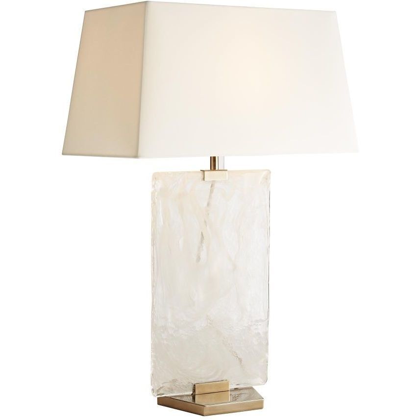 Maddox 30 inch Opal Swirl Table Lamp Portable Light