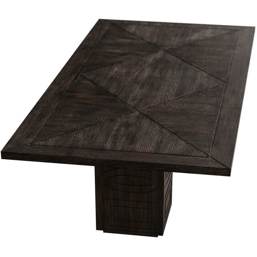 Vargueno 84 X 31 inch Burnt Dining Table