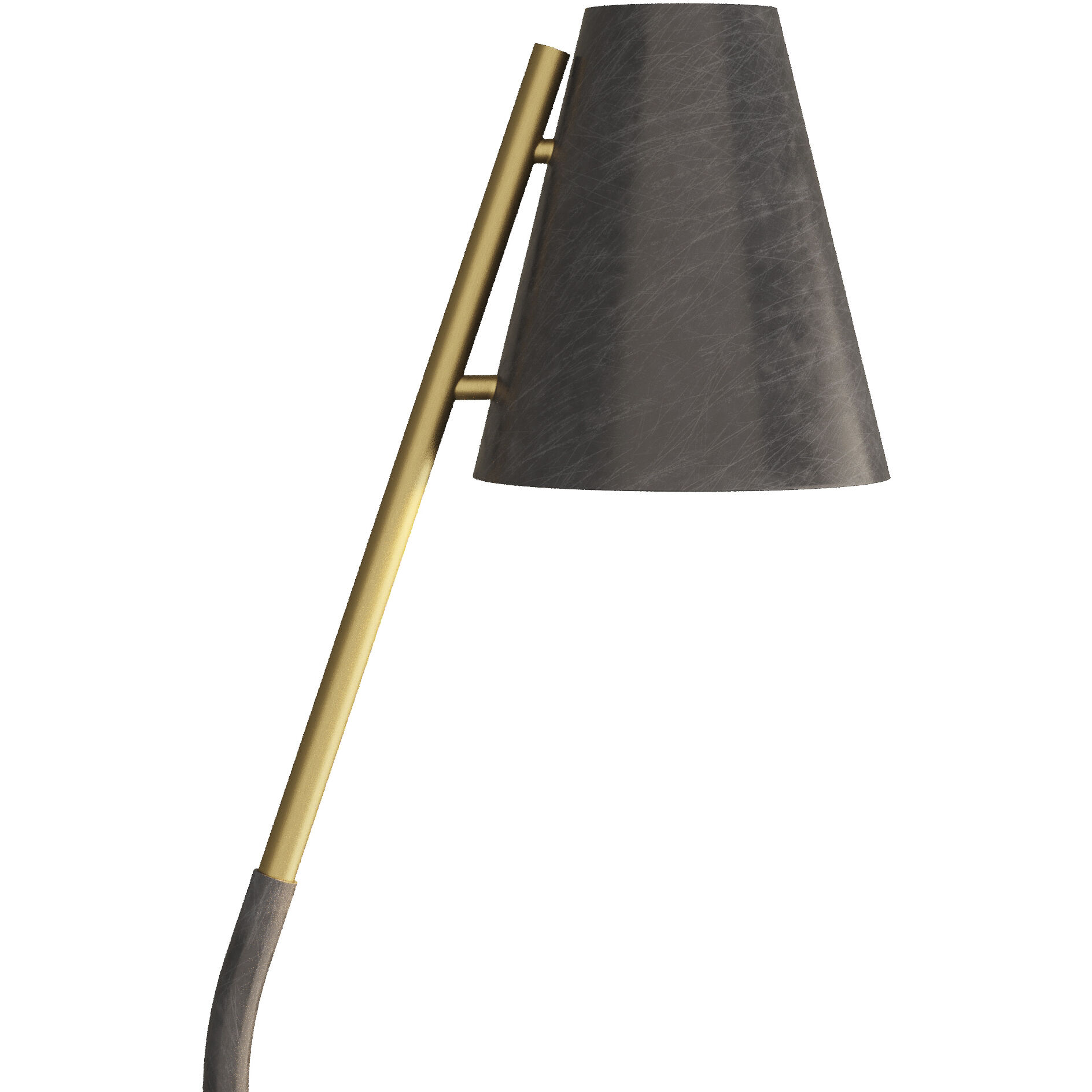 Zealand 54.5 inch 60.00 watt English Bronze Floor Lamp Portable Light