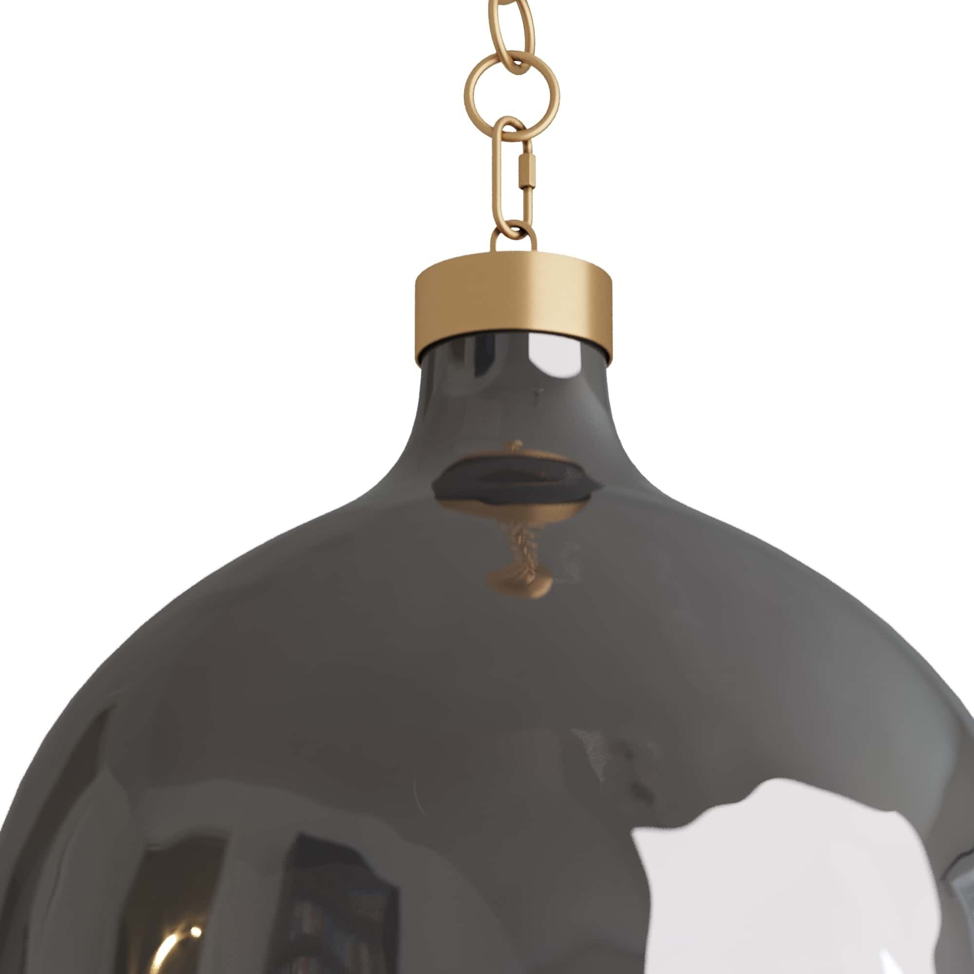 Trost 1 Light 18 inch Flint Luster Pendant Ceiling Light