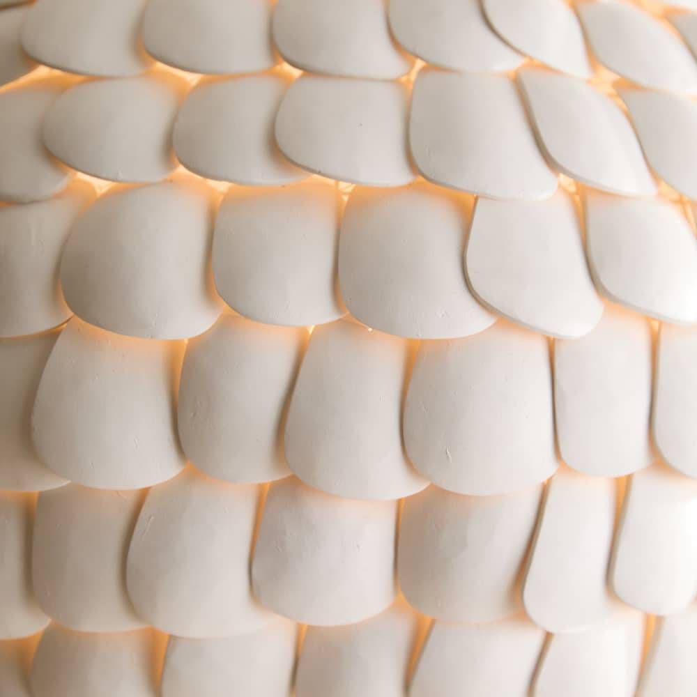 Ramya 1 Light 29.5 inch White Pendant Ceiling Light