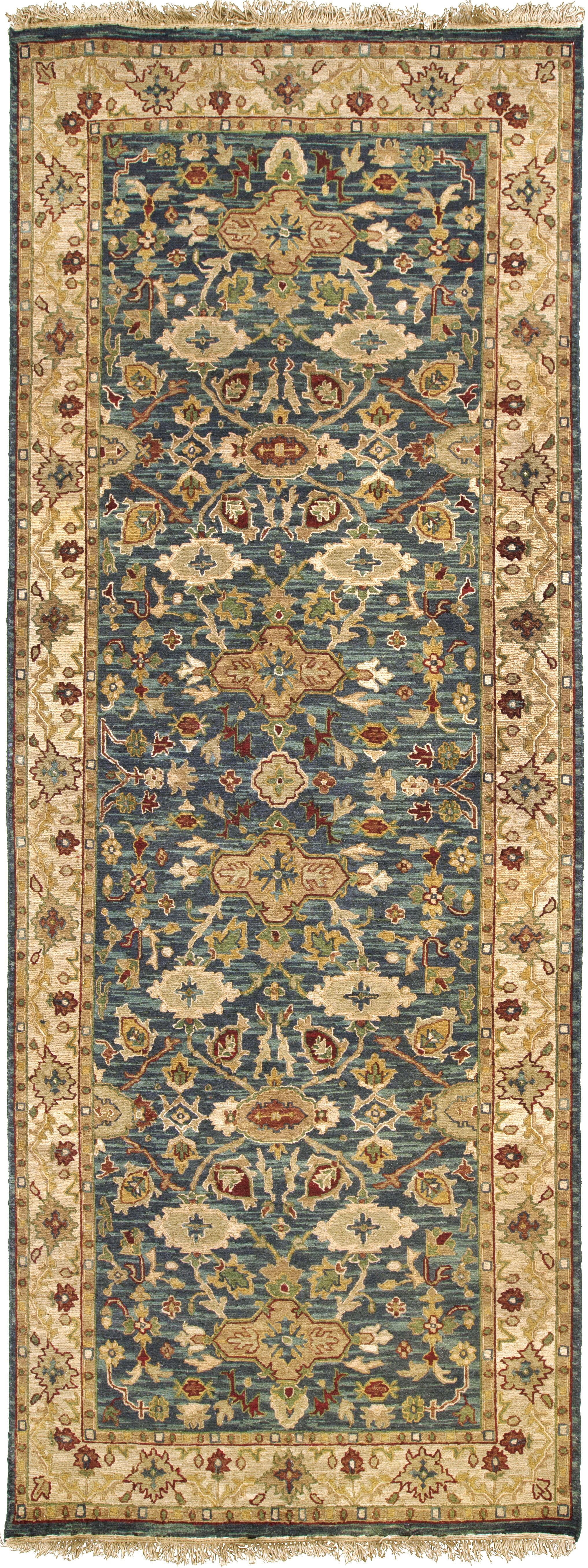 Nigel 120 X 48 inch Deep Teal Rug, Runner