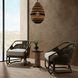 Begala 31.5 inch Bone Lounge Chair