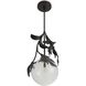Will O' the Wisp 1 Light 14.5 inch Bronze Pendant Ceiling Light, Large