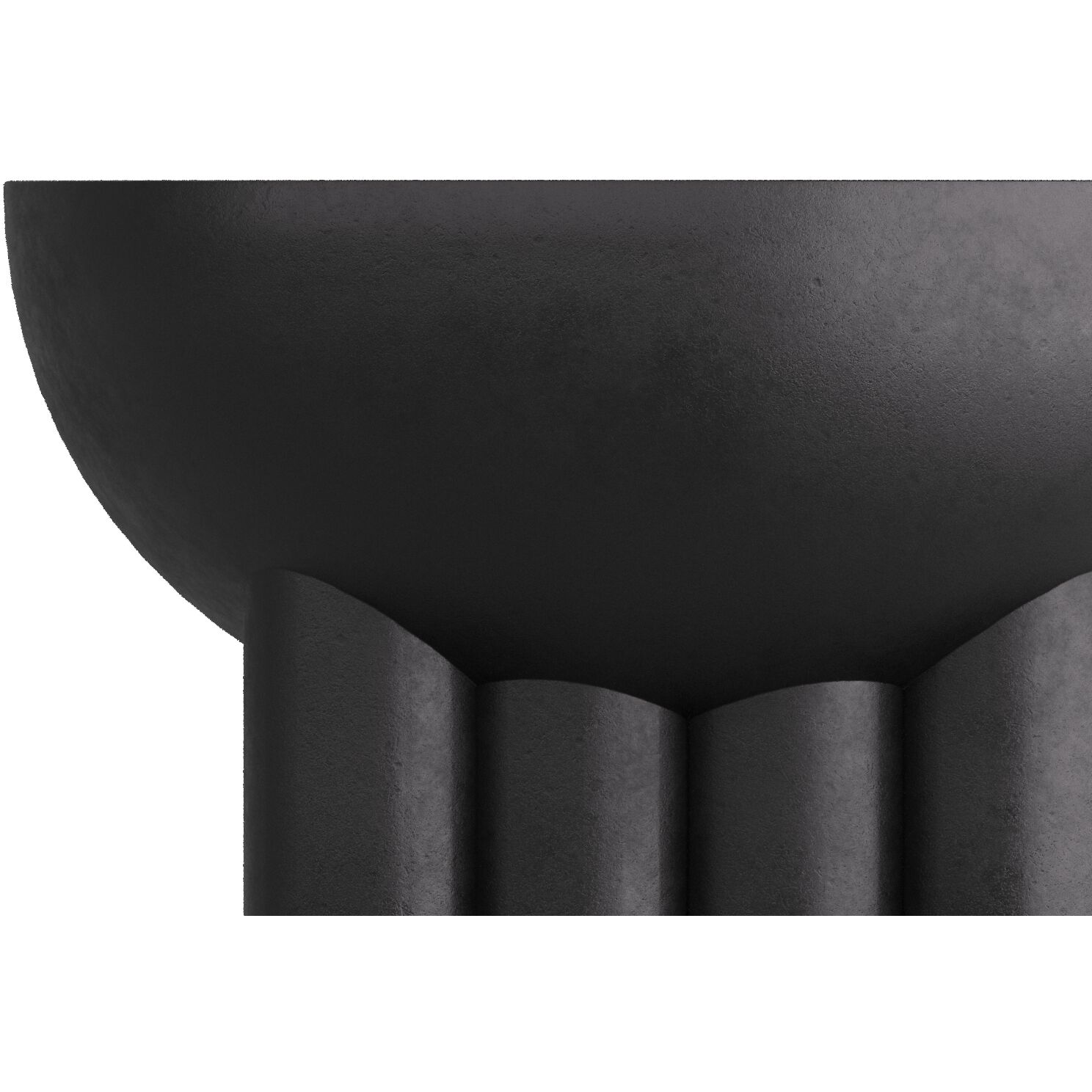 Santos 15 inch Black Accent Table