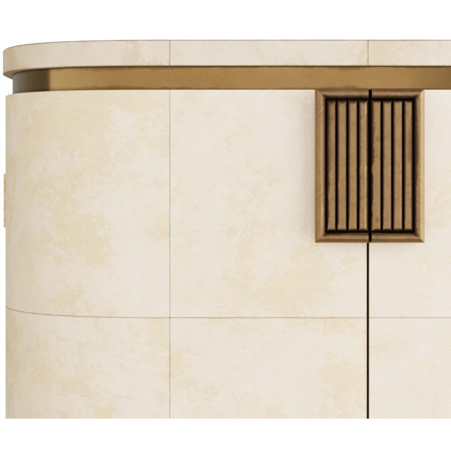 Rucci 35.5 inch Ivory Cocktail Cabinet