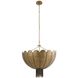 Inaya 3 Light 30 inch Antique Brass Chandelier Ceiling Light