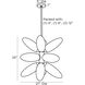Starling 12 Light 27 inch Brushed Brass Chandelier Ceiling Light