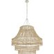 Tulane 8 Light 46 inch Natural Chandelier Ceiling Light, Large