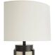 Folsom 29.5 inch 150.00 watt Bronze and Ivory Lamp Portable Light