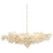 Fernanda 8 Light 38 inch Ivory and White Chandelier Ceiling Light