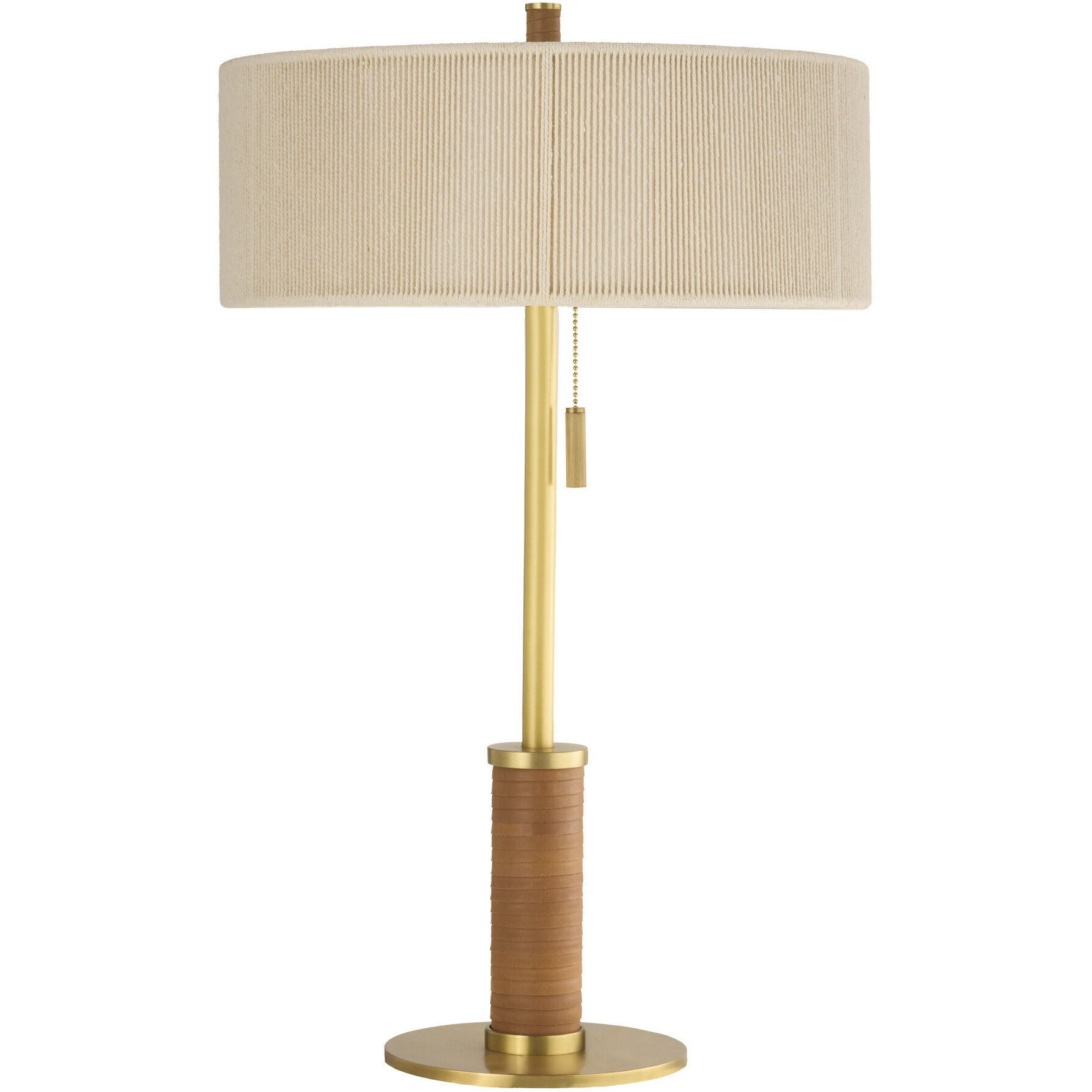 Middlebury 24.5 inch 4.00 watt Brown and Antique Brass Desk Lamp Portable Light