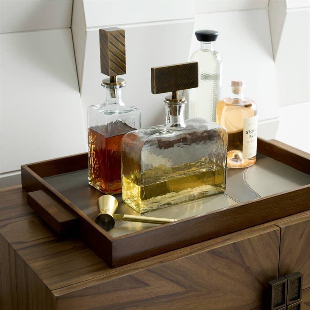 Fabio Morel and Graphite with Walnut Tray