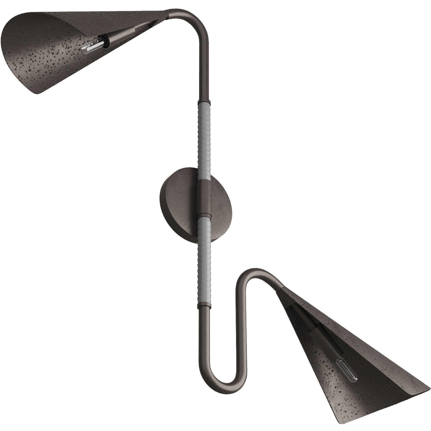 Amerson 5 inch 60.00 watt English Bronze Swing Arm Sconce Wall Light