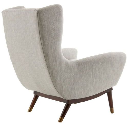 Ophelia 37.5 inch Fossil Lounge Chair