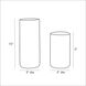 Kendir Clear Candleholders, Set of 2