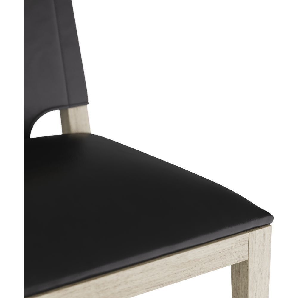 Burdock 36.5 inch Black Counter Stool