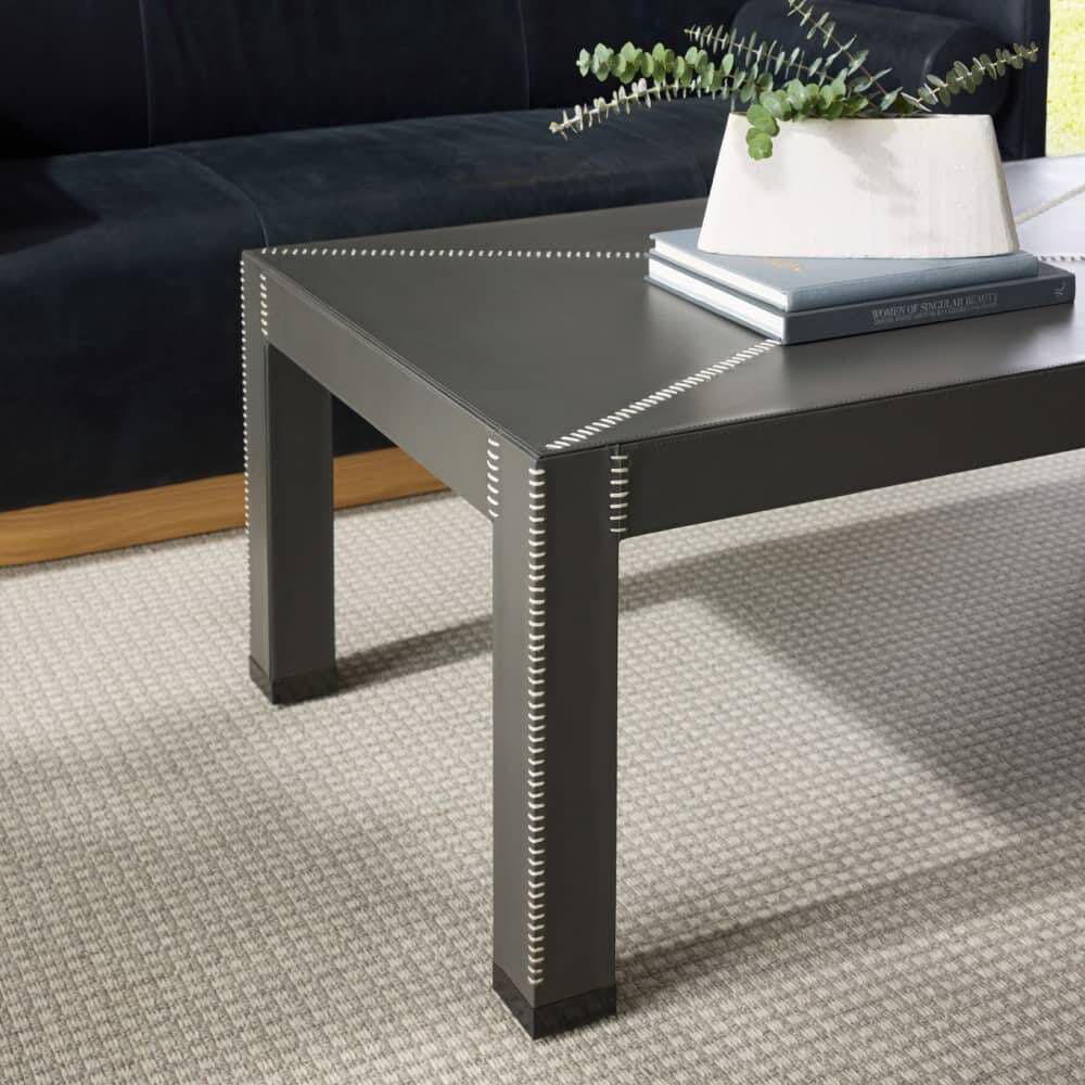 Hidalgo 52 X 19.5 inch Dim Gray and Blackened Bronze Cocktail Table