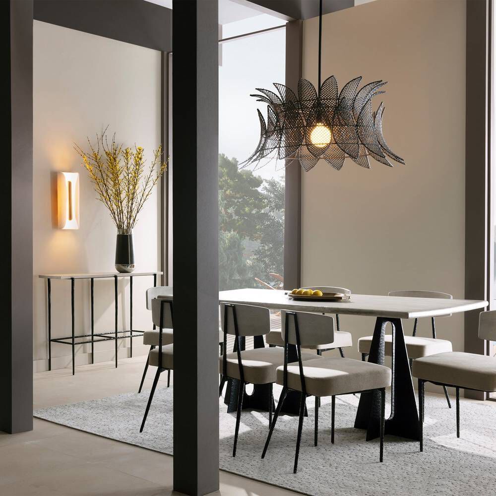 Barbana 48 inch Smoke Console Table