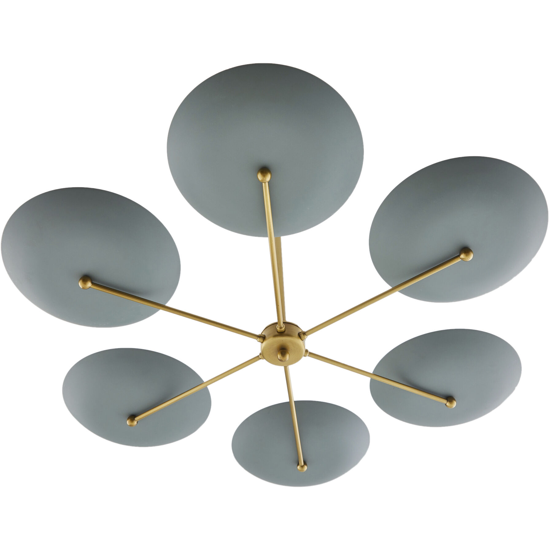 Griffith 6 Light 40 inch Cadet Blue Chandelier Ceiling Light
