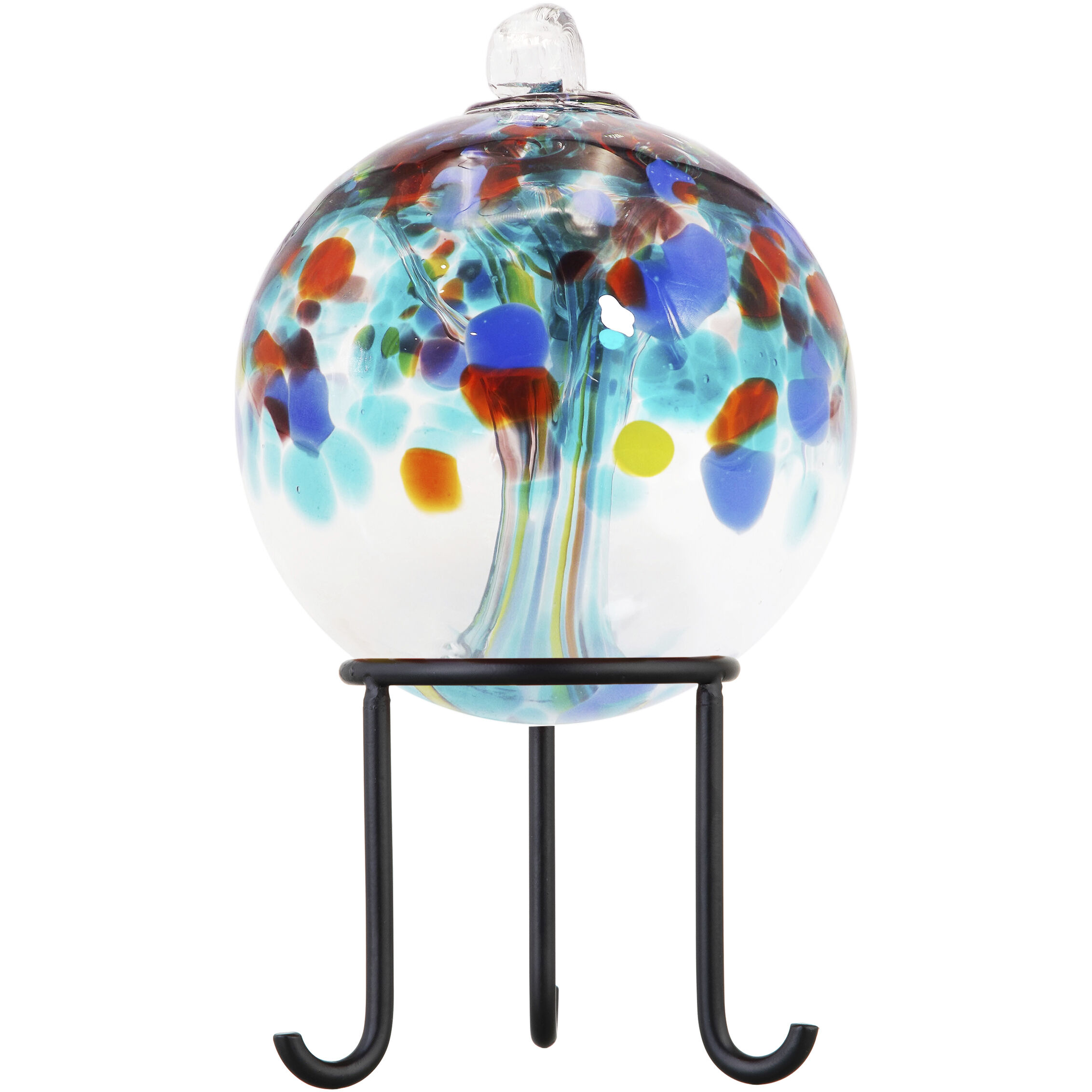 Tree Of Life Multi-color Art Glass Orb