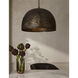 Micah 1 Light 24.5 inch Antique Bronze Pendant Ceiling Light