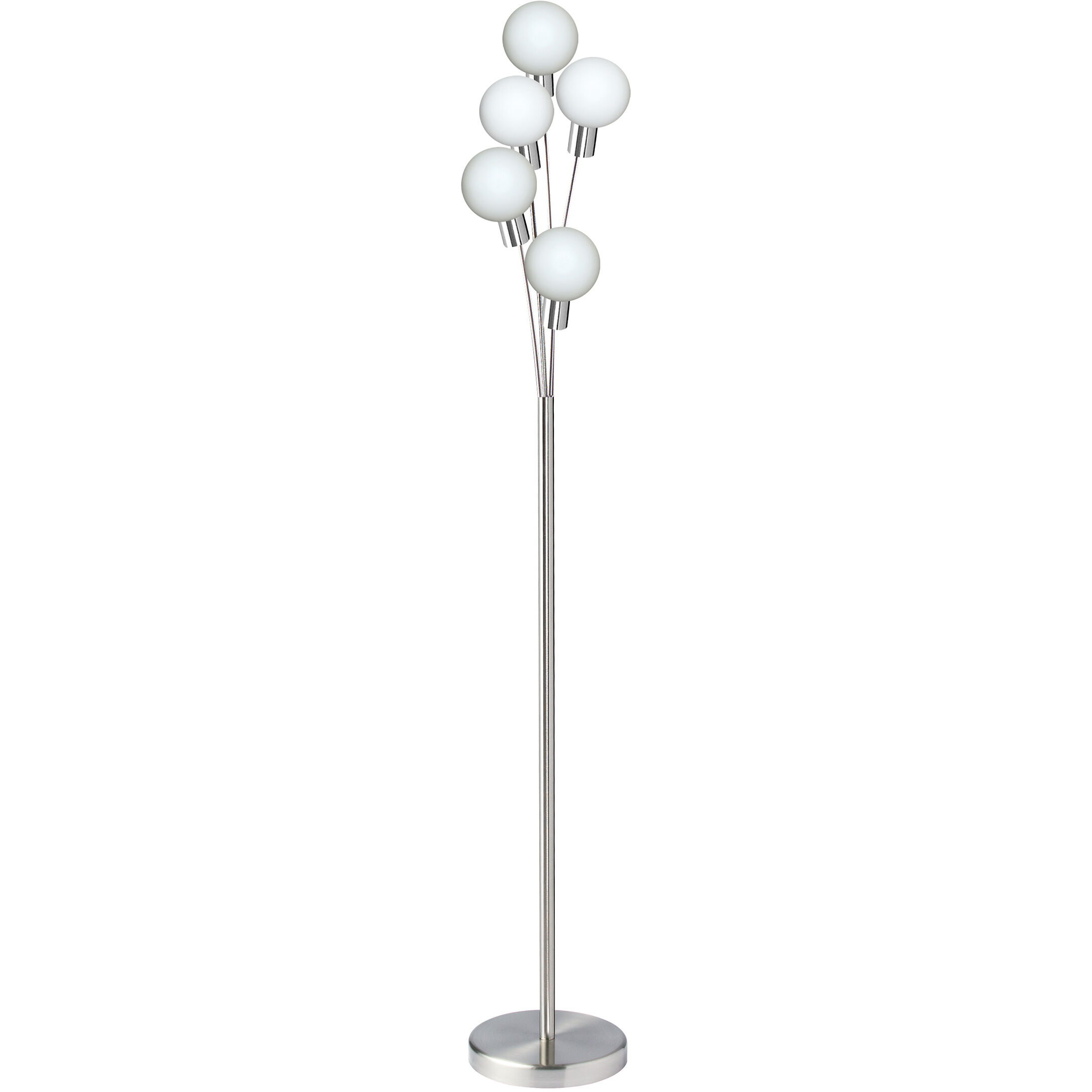 Transitional 5 Light 12.50 inch Floor Lamp
