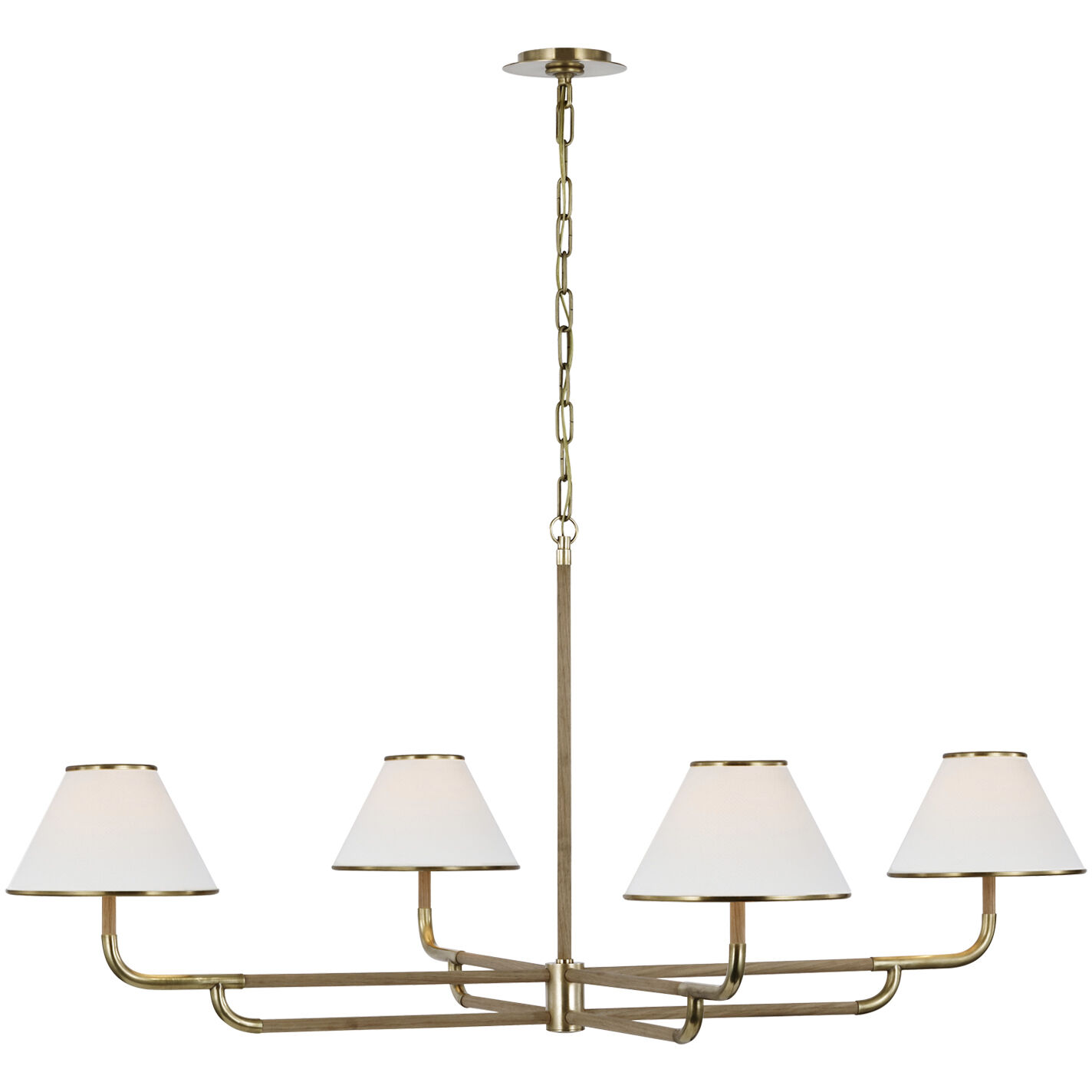 Marie Flanigan Rigby 4 Light 54.25 inch Chandelier