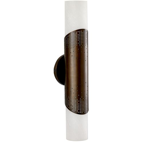 Exelsior 2 Light 3.5 inch Matte Swirl ADA Sconce Wall Light