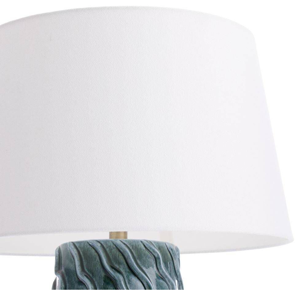 Huron 29 inch 150.00 watt Amalfi and Antique Brass Lamp Portable Light