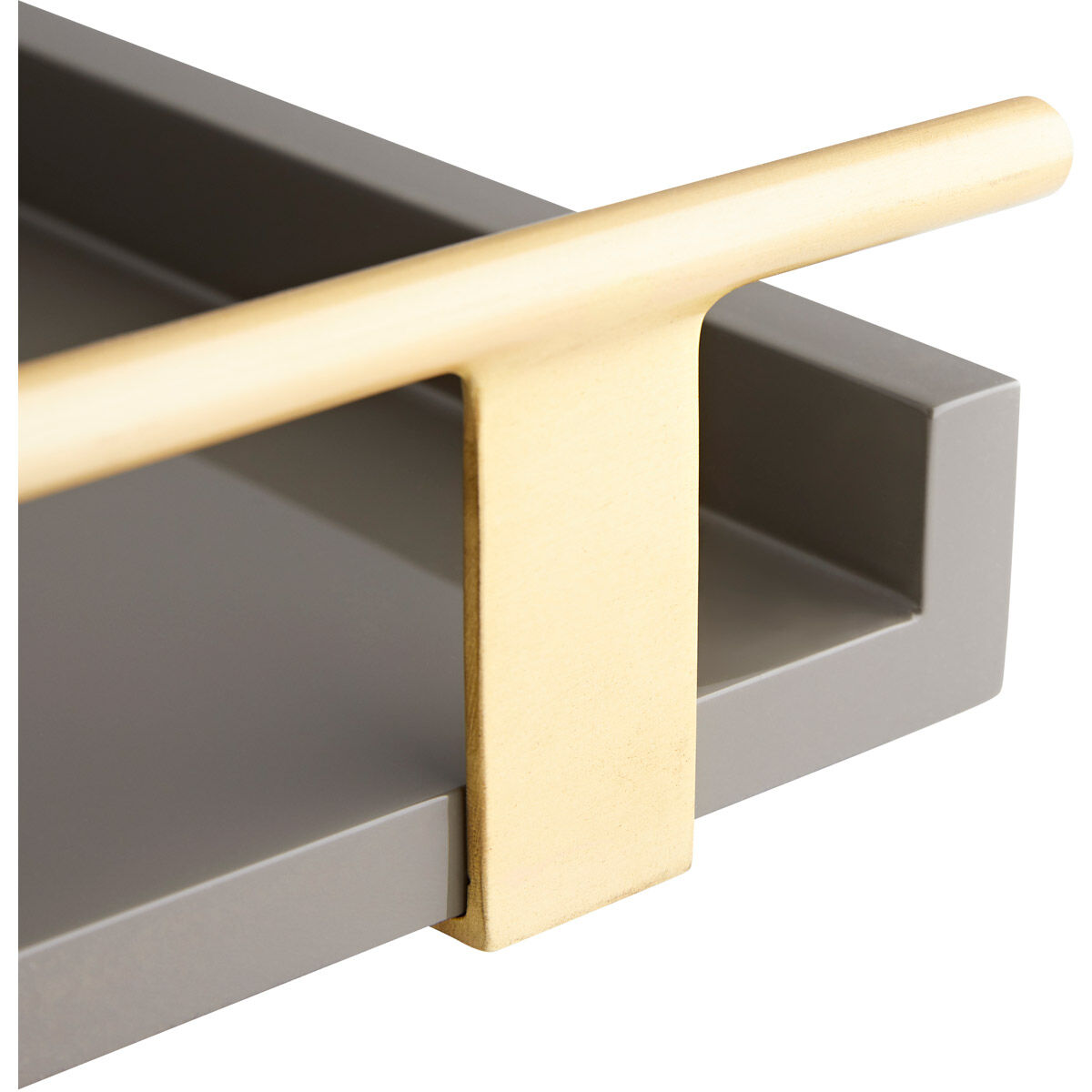 Archer Gray Lacquer Tray