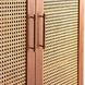 Melrose 40 inch Satin Walnut Cocktail Cabinet