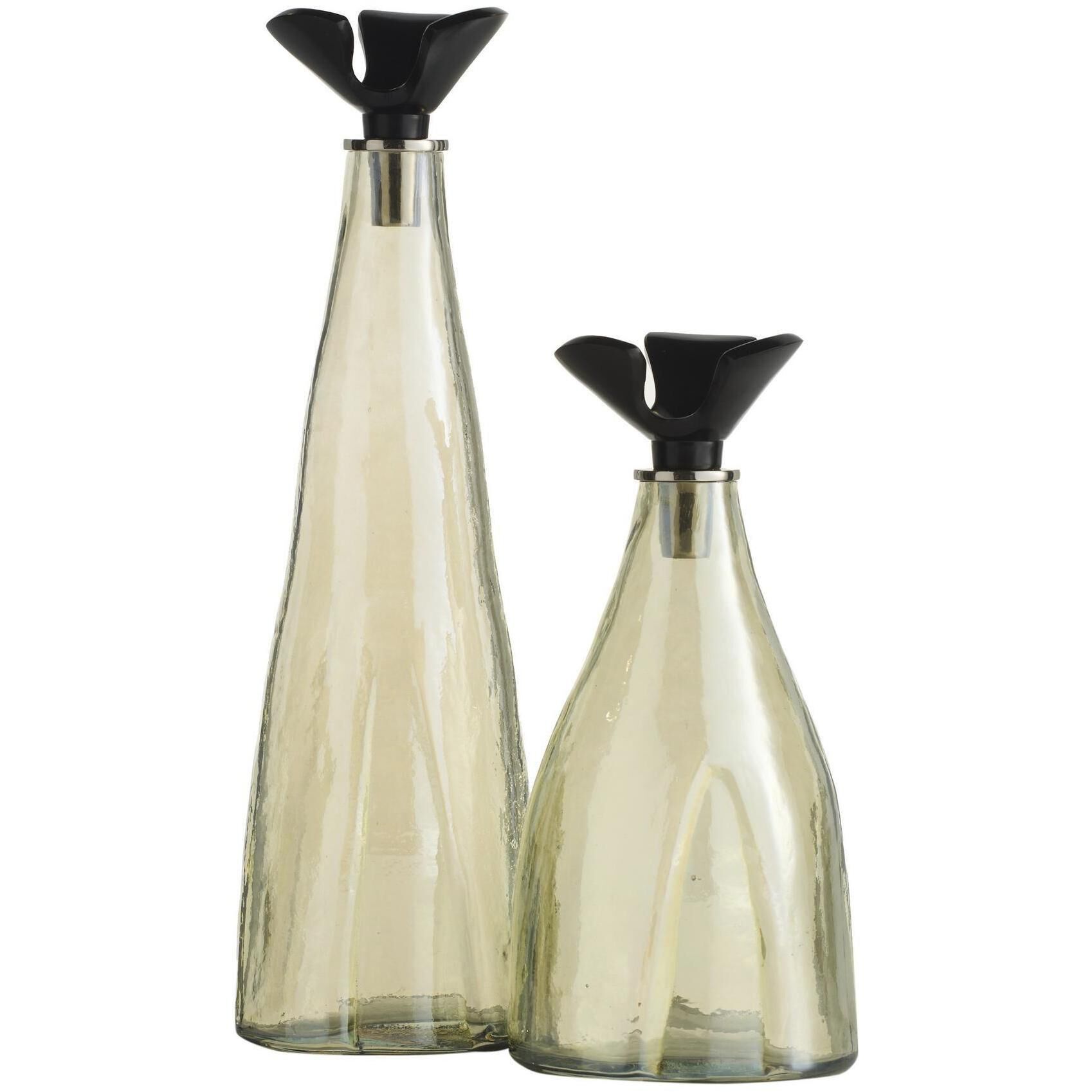 Lydia 14.5 X 4.5 inch Decanters, Set of 2