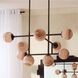 Hadden 9 Light 36 inch Bronze Chandelier Ceiling Light