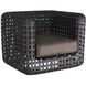 Templar 30 inch Graphite Chair