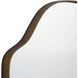 Ayers 36 X 22 inch Antique Brass Mirror, Large