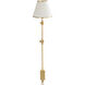 Tilt & Clamp 17 inch 40.00 watt Antique Brass Lamp Portable Light