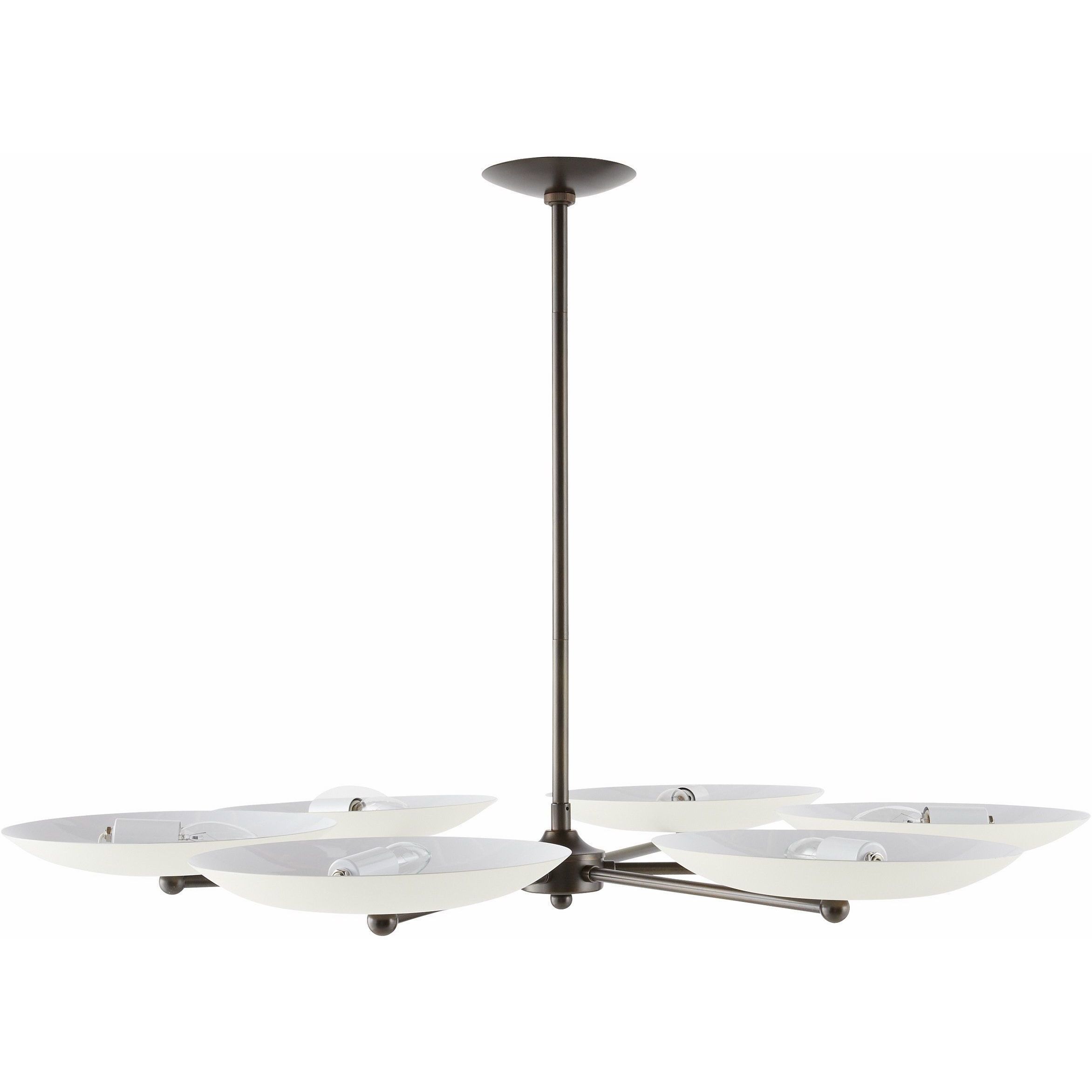 Griffith 6 Light 40 inch Bone Chandelier Ceiling Light