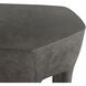 Bruttii 22.5 X 20 inch Matte Carbon Outdoor Accent Table