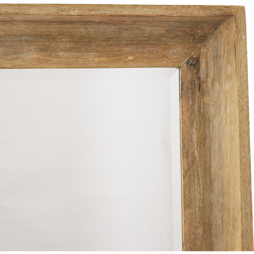 Howard 40 X 30 inch Washed Tobacco Square Mirror