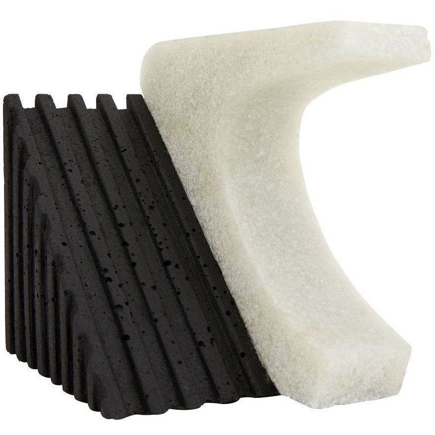 Jordono 6 inch Ivory Bookends, Set of 2