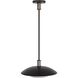 Tobias 1 Light 17 inch Blackened Iron Pendant Ceiling Light