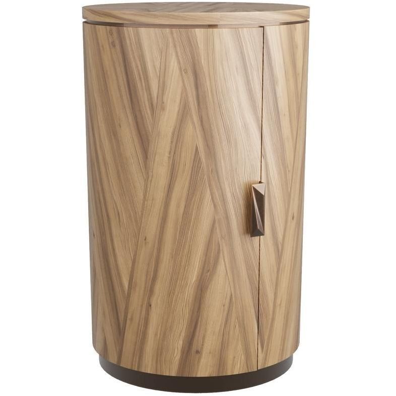 Ruston 22 inch Chateau Gray Cocktail Cabinet